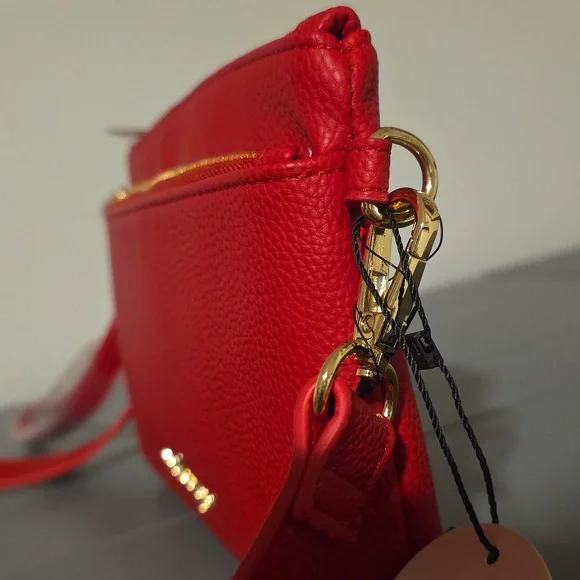 NANETTE LEPORE NWT Shellie Cherry Red Crossbody Bag - Picture 12 of 12